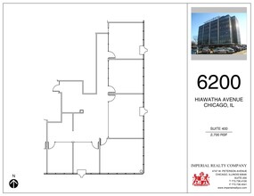 6200 N Hiawatha Ave, Chicago, IL à louer Plan de site- Image 1 de 1