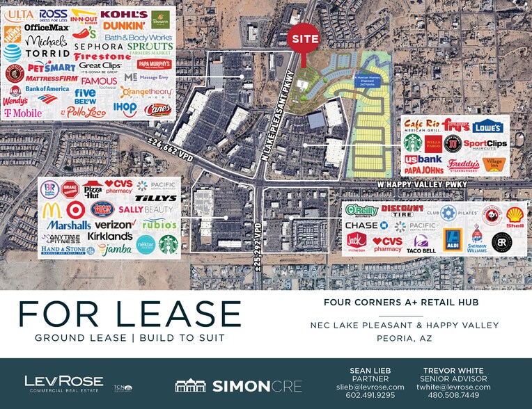 25710 N Lake Pleasant & Happy Valley, Peoria, AZ à louer - Photo du bâtiment - Image 1 de 3