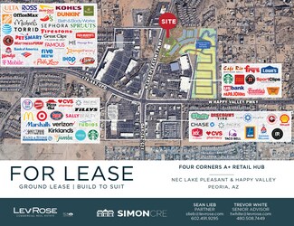Plus de détails pour 25710 N Lake Pleasant & Happy Valley, Peoria, AZ - Commerce de détail à louer