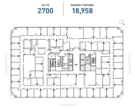 1111 3rd Ave, Seattle, WA for lease Floor Plan- Image 1 of 1