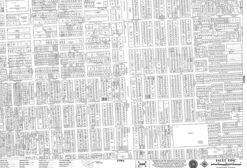225 W 19th St, Houston, TX à louer - Plan cadastral - Image 3 de 4