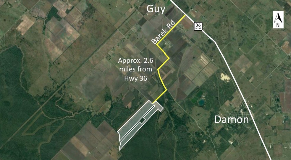 522 CR, Damon, TX à vendre - Photo du bâtiment - Image 3 de 3