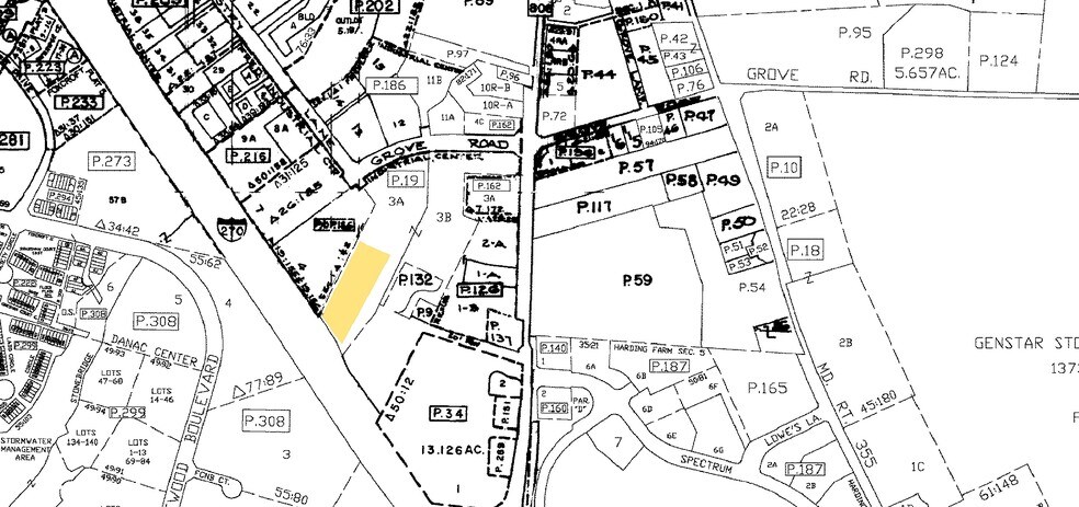 7311 Grove Rd, Frederick, MD à louer - Plan cadastral - Image 3 de 3