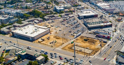 6855 S La Cienega Blvd, Los Angeles, CA - Aerial  map view - Image1