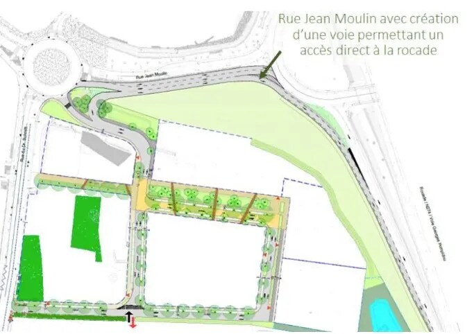 Bureau dans Saint-Apollinaire à vendre - Plan de site - Image 2 de 4