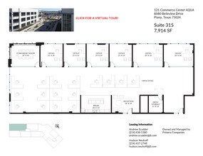 8560 Belleview Dr, Plano, TX for lease Floor Plan- Image 1 of 2