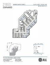 21650 Oxnard St, Woodland Hills, CA à louer Plan d’étage- Image 1 de 1