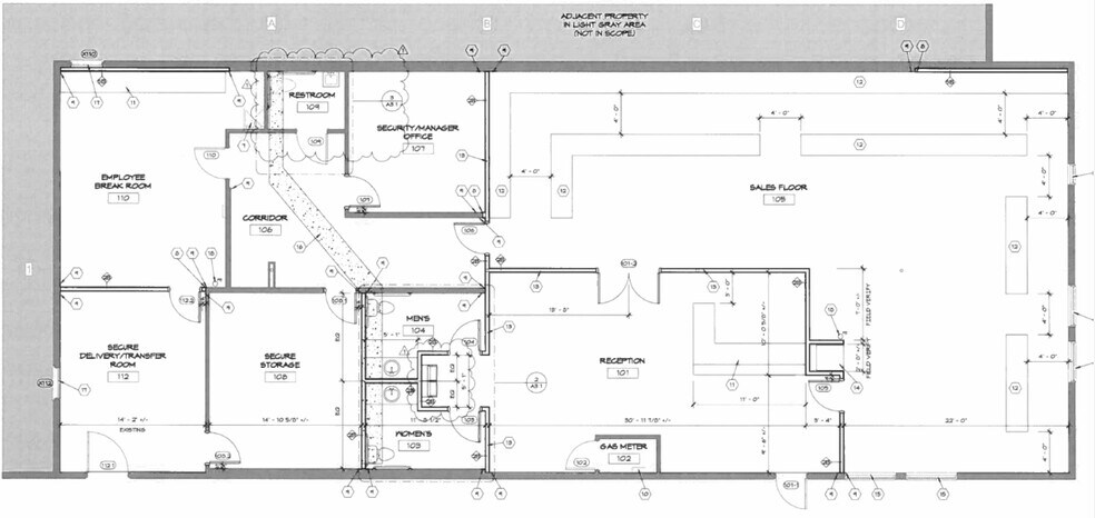 2460 W Stadium Blvd, Ann Arbor, MI à louer - Plan d’étage - Image 2 de 3