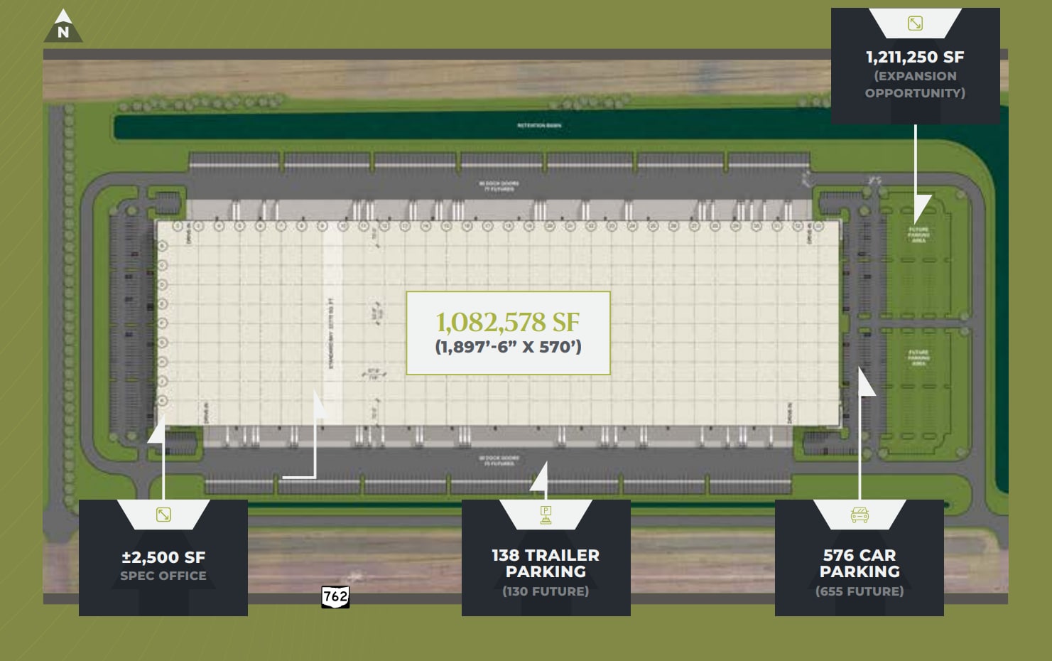 2330 Old Silo Way, Lockbourne, OH for lease Floor Plan- Image 1 of 1