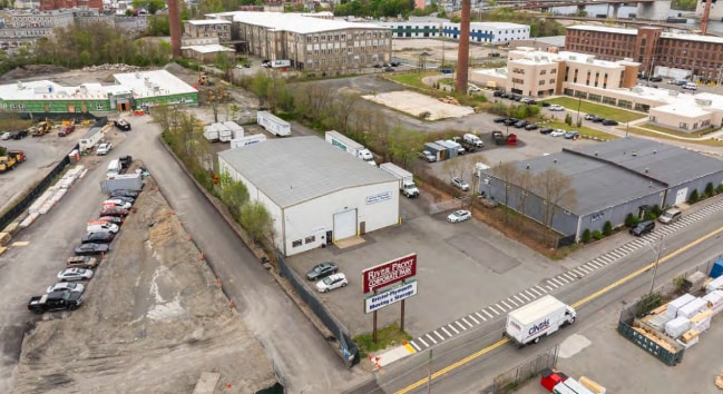 105 Weaver St, Fall River, MA for sale - Aerial - Image 2 of 4