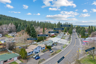 9907 N Waikiki Rd, Spokane, WA - Aerial  map view - Image1