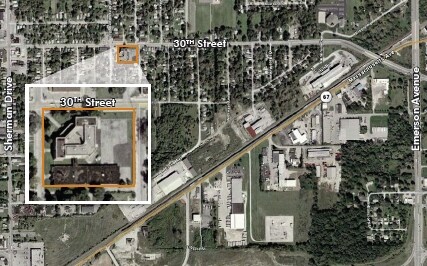 4101 E 30th St, Indianapolis, IN à louer - Aérien - Image 3 de 16