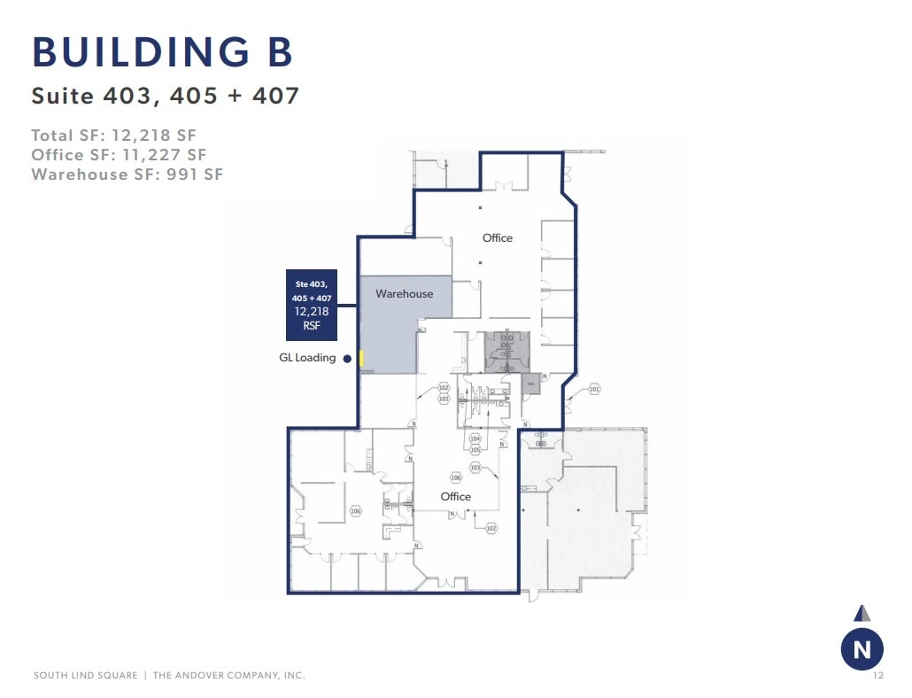 401-421 SW 41st St, Renton, WA à louer Plan d’étage- Image 1 de 3