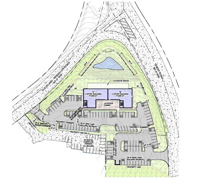 1070 Ghent Rd, Akron, OH à louer - Plan cadastral - Image 2 de 15