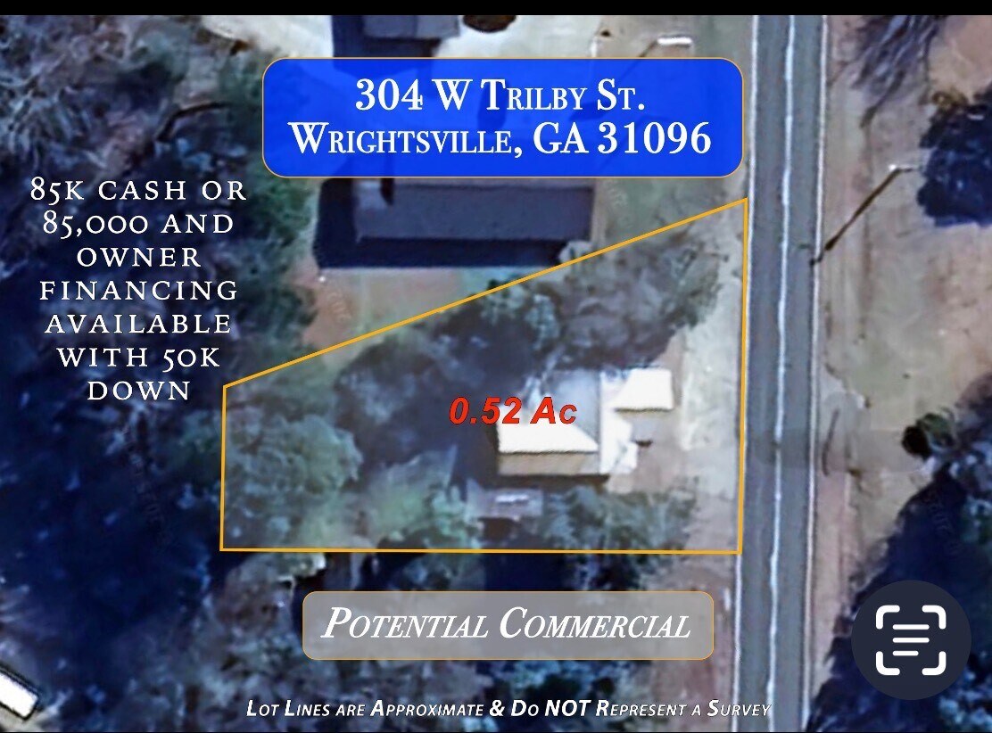 304 Trilby st, Wrightsville, GA à vendre Photo du bâtiment- Image 1 de 8