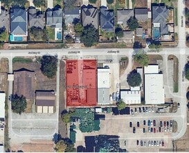 1327 Judiway St, Houston, TX - Aérien Vue de la carte