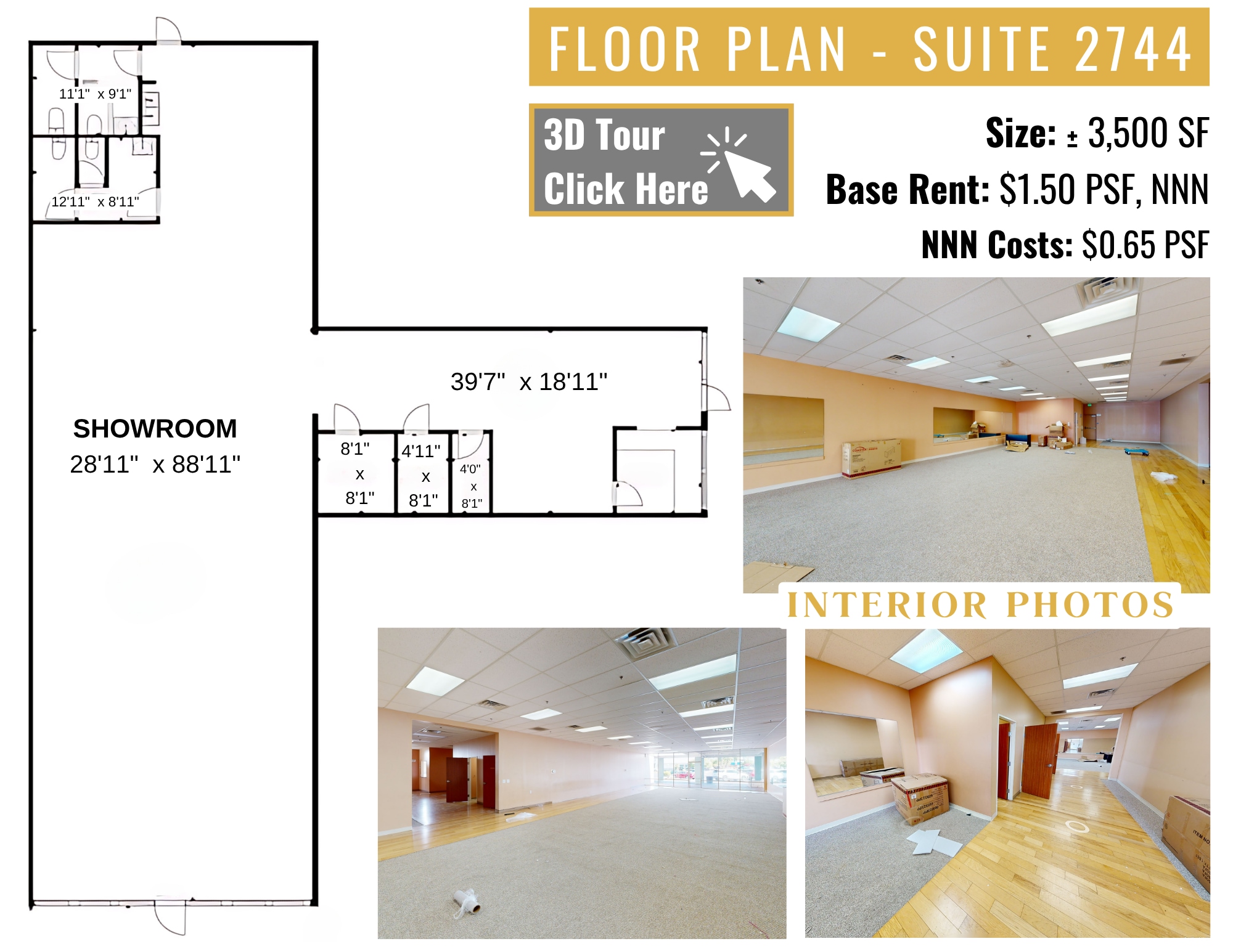 2700-2826 Marconi Ave, Sacramento, CA for lease Interior Photo- Image 1 of 4