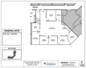 8 Neshaminy Interplex, Trevose, PA for lease Floor Plan- Image 1 of 1