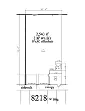 8240-8290 E 41st St, Tulsa, OK for lease Floor Plan- Image 2 of 2