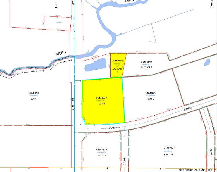 600 Walnut Ridge Dr, Hartland, WI à vendre - Plan cadastral - Image 3 de 3