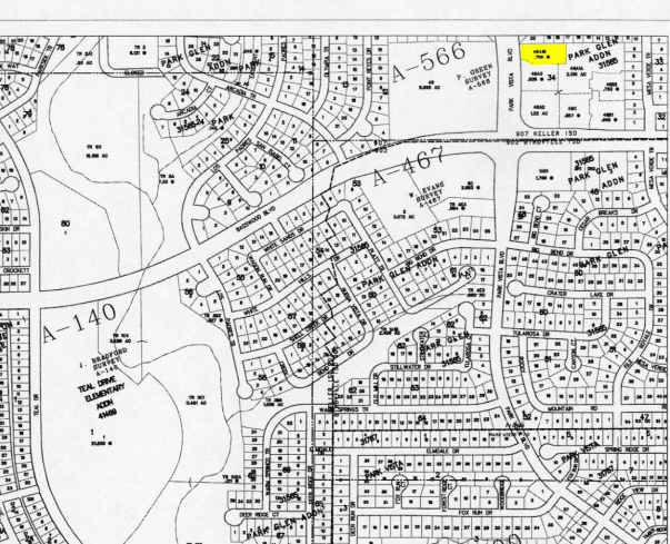 5411 Basswood Blvd, Fort Worth, TX à louer - Plan cadastral - Image 2 de 13
