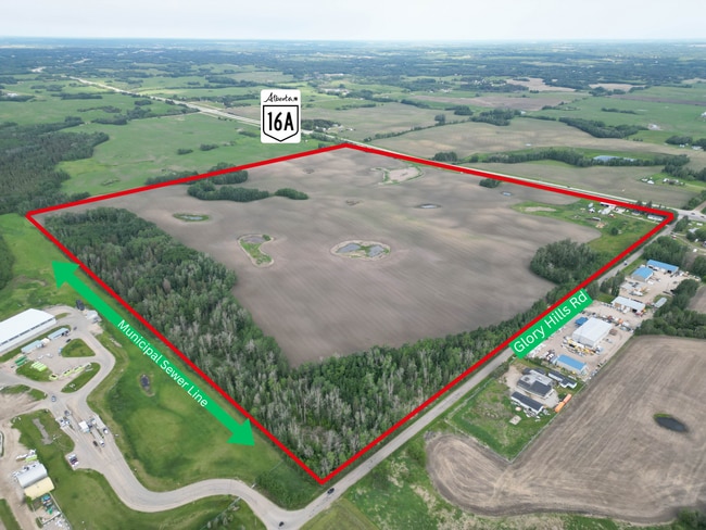Plus de détails pour 52532 Glory Hills Rd, Stony Plain, AB - Terrain à vendre