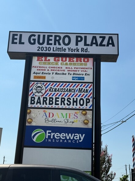 2030 Little York Rd, Houston, TX for lease - Building Photo - Image 2 of 9