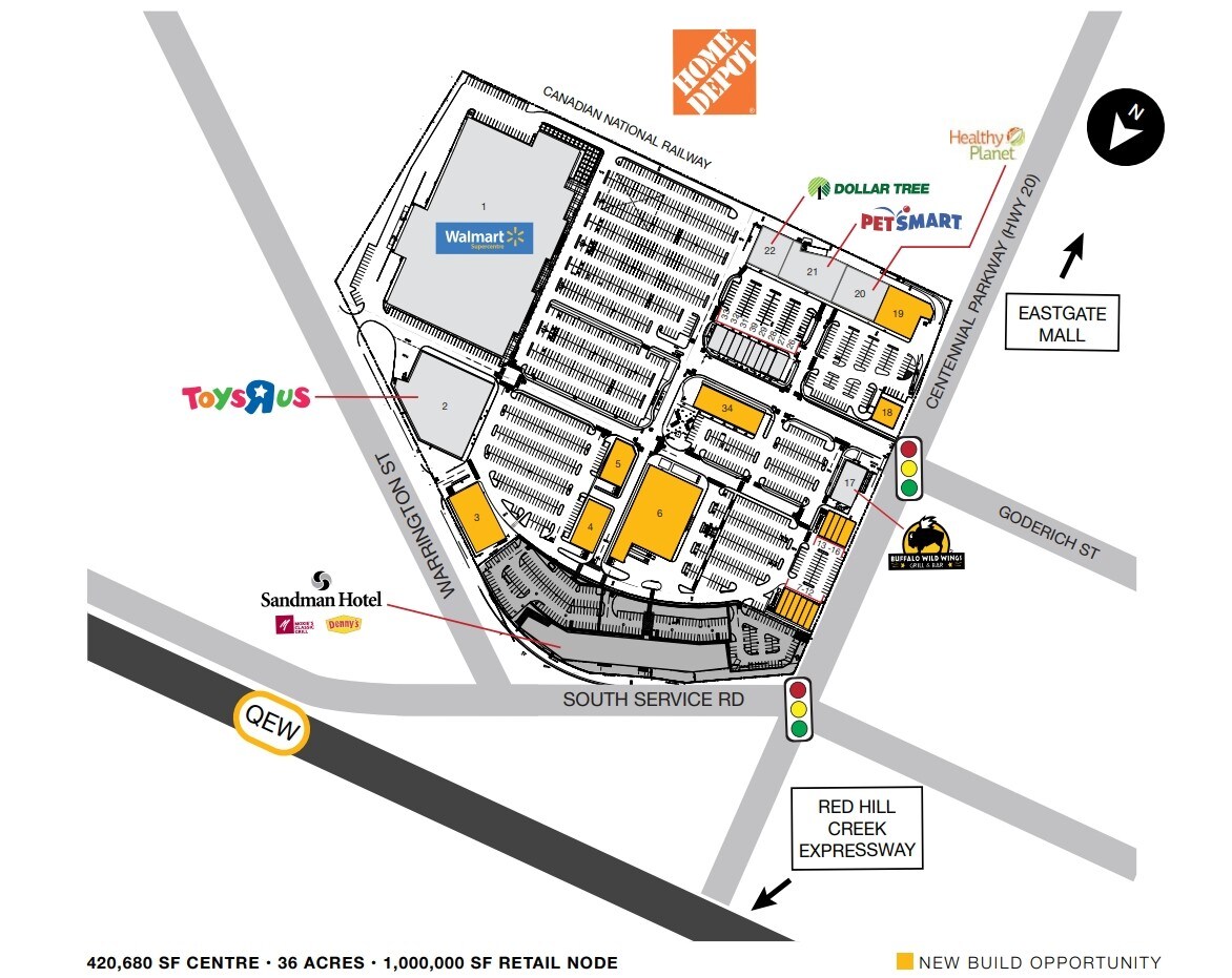 480-500 Centennial Pky N, Hamilton, ON for sale Building Photo- Image 1 of 1