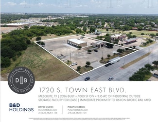 More details for 1720 S Town East Blvd, Mesquite, TX - Industrial for Lease
