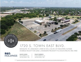 Plus de détails pour 1720 S Town East Blvd, Mesquite, TX - Industriel à louer