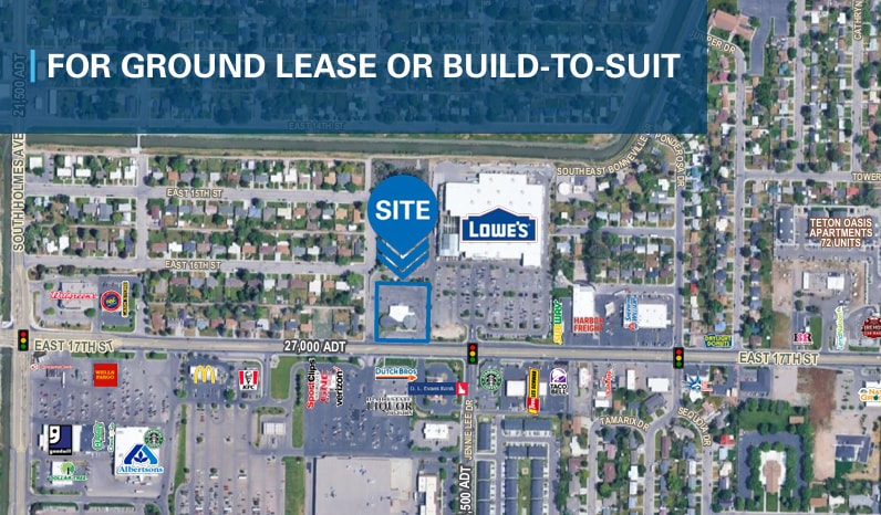 825 E 17th St, Idaho Falls, ID for lease - Building Photo - Image 1 of 3