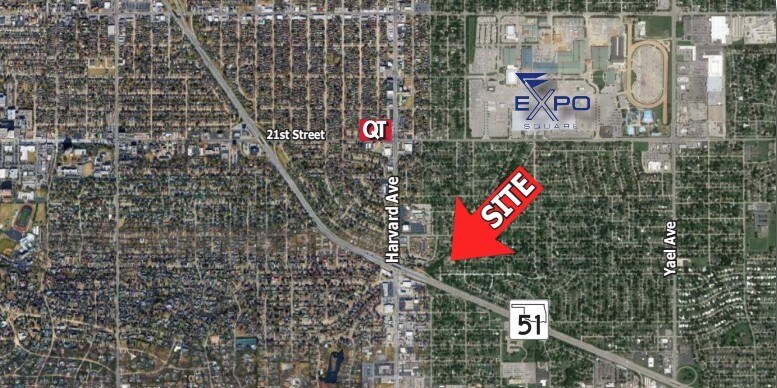 3900 E 25th St, Tulsa, OK à vendre - Aérien - Image 2 de 2