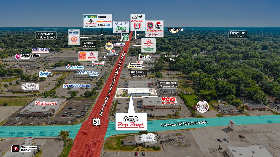 4177 Elvis Presley Blvd, Memphis, TN for sale - Building Photo - Image 3 of 5