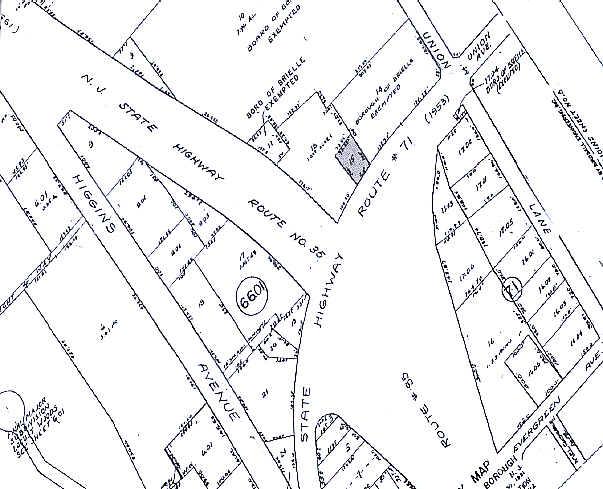 705 Union Ave, Brielle, NJ à louer - Plan cadastral - Image 2 de 2