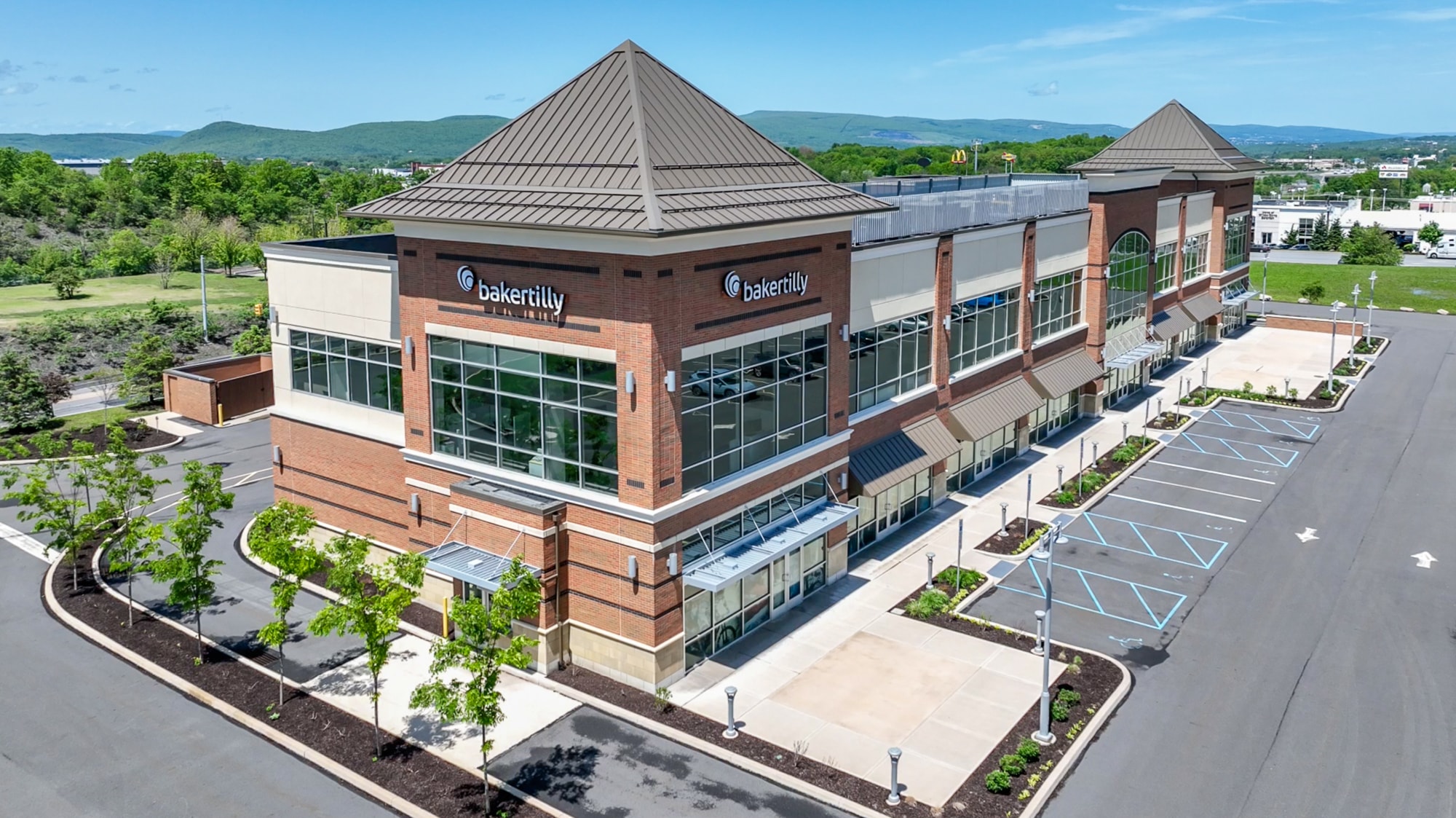 100 Keystone Ave, Pittston, PA for lease Aerial- Image 1 of 13