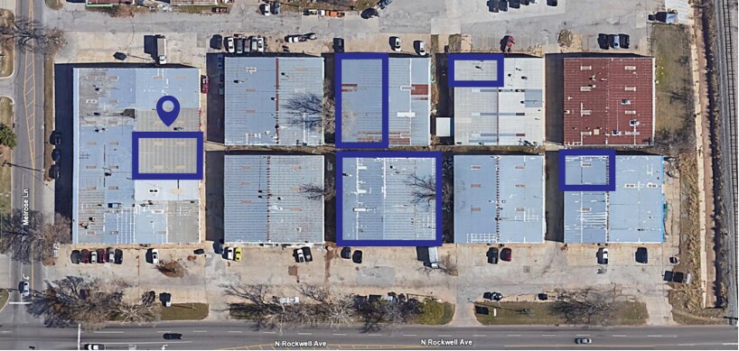440-460 N Rockwell Ave, Oklahoma City, OK à louer - Aérien - Image 3 de 69