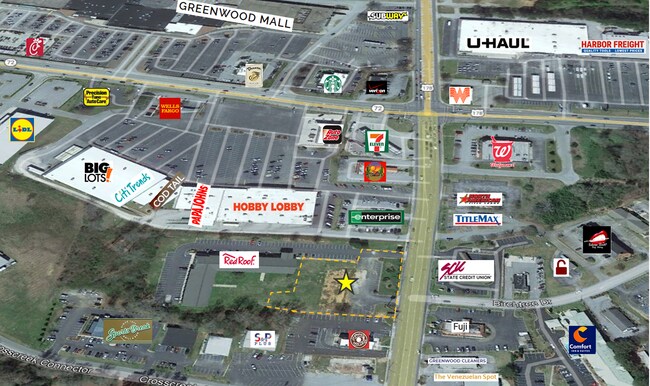 More details for 919 Montague Ave, Greenwood, SC - Land for Lease