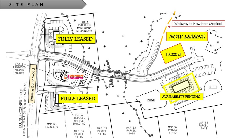 491 Faunce Corner Rd, Dartmouth, MA à louer - Plan de site - Image 2 de 2