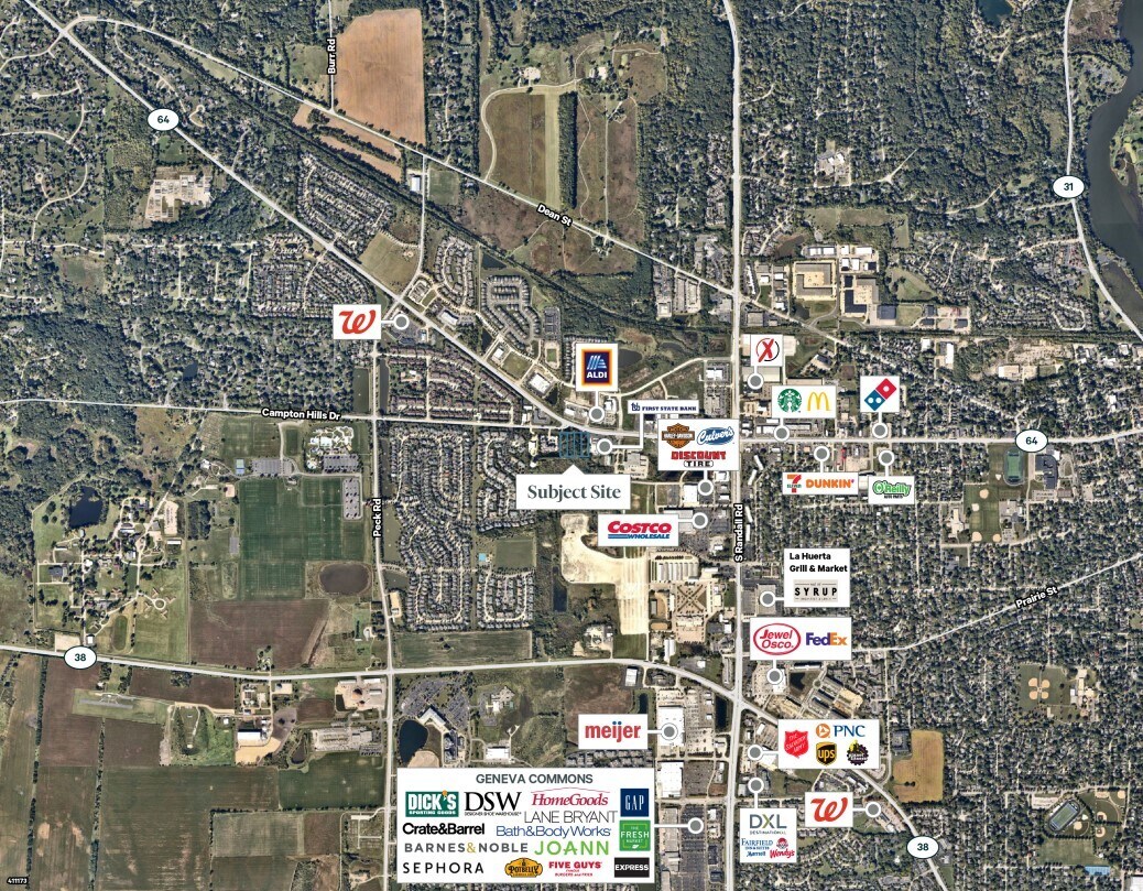 2741 W Main St, St Charles, IL à vendre Photo du bâtiment- Image 1 de 5