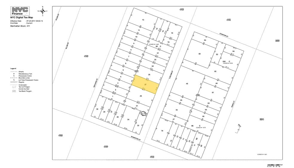 143 Ludlow St, New York, NY for sale - Plat Map - Image 2 of 10