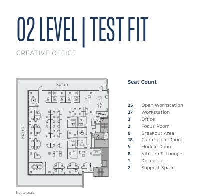 810 Blanshard St, Victoria, BC à louer Plan d’étage- Image 1 de 1