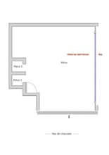 Retail in Paris for lease Floor Plan- Image 2 of 2