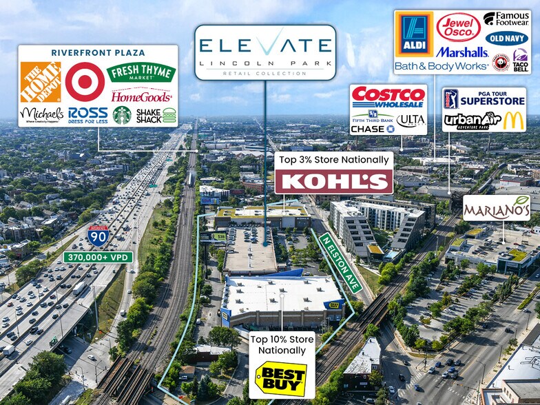 Top-Performing Retail Center in Chicago portefeuille de 4 propriétés à vendre sur LoopNet.ca - Photo du bâtiment - Image 3 de 13