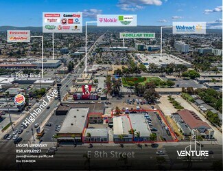 Plus de détails pour 710-730 E 8th St – Commerce de détail à vendre, National City, CA
