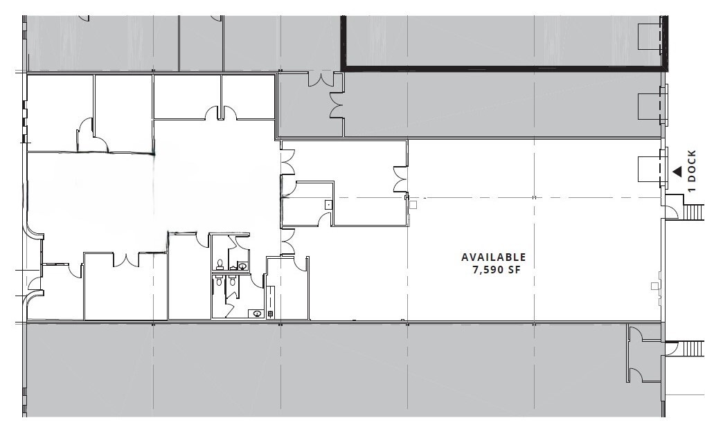 1088-1130 W Thorndale Ave, Bensenville, IL à louer Plan d’étage- Image 1 de 1