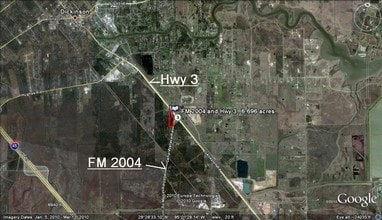 HWY 3 & FM 2004, Texas City, TX - Aerial  map view - Image1