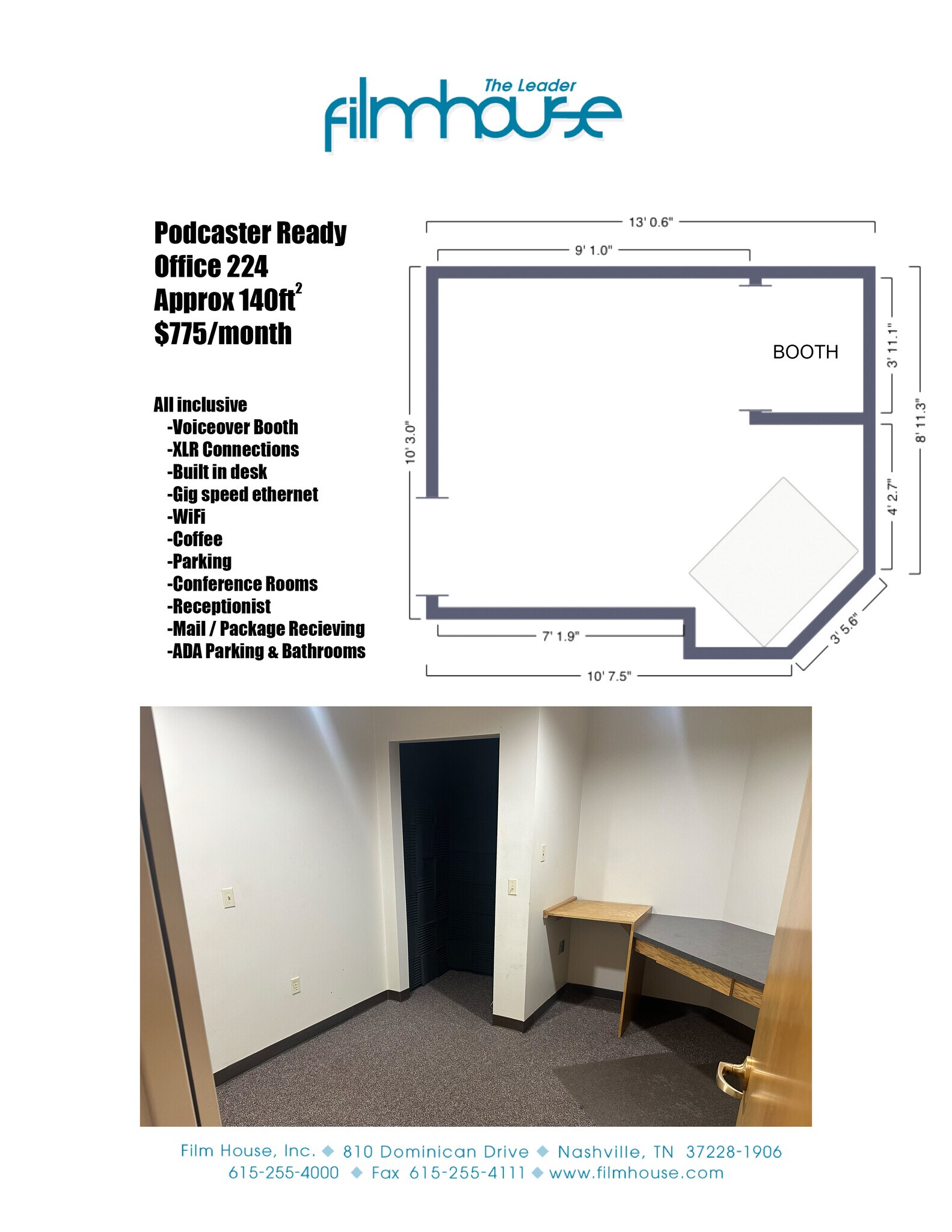 810 Dominican Dr, Nashville, TN for lease Interior Photo- Image 1 of 1