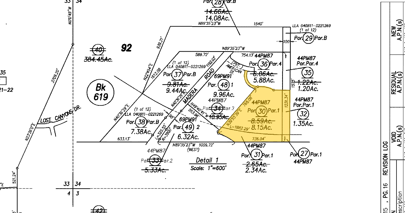 450 American St, Simi Valley, CA à vendre Plan cadastral- Image 1 de 1