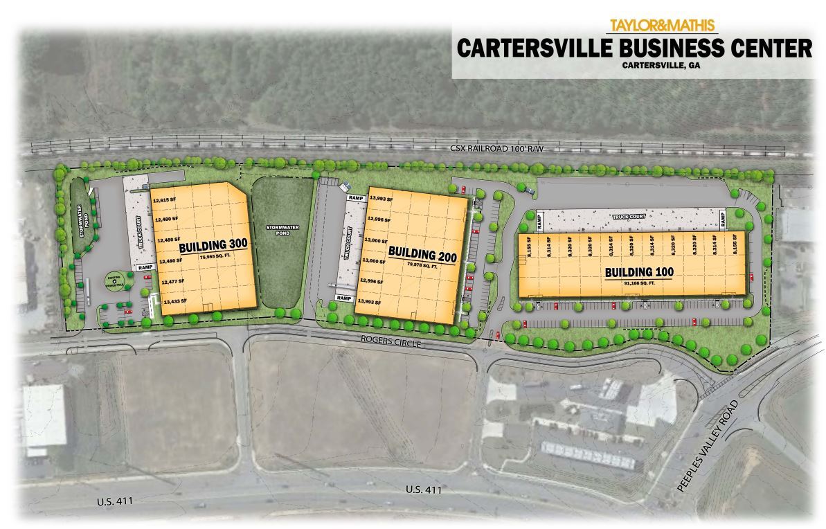 83 Peeples Valley Rd SE, Cartersville, GA for lease Site Plan- Image 1 of 5