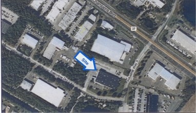 2200 Industrial Way S, Toms River, NJ - AERIAL  map view